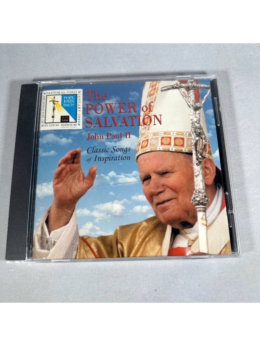 The Power Of Salvation CD John Paul II 1999 Classic Songs Of Inspiration Sony Mu